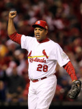 2011 World Series Game 7 - Rangers v Cardinals, St Louis, MO - October 28: Octavio Dotel