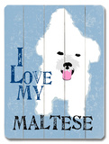 Buy I Love My Maltese at AllPosters.com