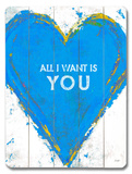 Buy All I want (Blue) at AllPosters.com