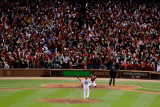 Game 7 - Rangers v Cardinals, St Louis, MO - October 28: Jason Motte and Yadier Molina
