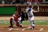 2011 World Series Game 7 - Rangers v Cardinals, St Louis, MO - October 28: Michael Young