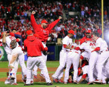 The St. Louis Cardinals Celebrate Winning World Series in Game 7 of the 2011 World Series