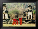 Novice Monks at Doi Kong Mu Temple, Mae Hong Son, Thailand