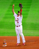 Albert Pujols Celebrates Winning Game 7 of the 2011 MLB World Series (#39)