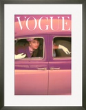 Vogue Cover, Autumn Fuchsia, 1957