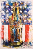 Coca Cola Star & Stripes Art