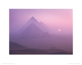 Buy Sunrise over the Pyramids, Giza at AllPosters.com