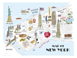 Map of New York