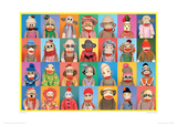 Buy Sock Monkey Gridlock at AllPosters.com