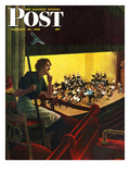 Buy "Orchestra Rehearsal" Saturday Evening Post Cover, January 13, 1951 at AllPosters.com