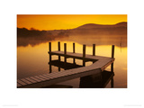 Frosted Jetty on Derwent Water