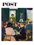 "Bridge Party" Saturday Evening Post Cover, November 28, 1953
