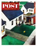 Buy "The Tuba Next Door" Saturday Evening Post Cover, September 27, 1952 at AllPosters.com