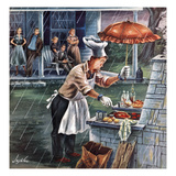  Rainy Barbecue , July 28, 1951