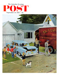 Buy "Moving Day" Saturday Evening Post Cover, September 29, 1956 at AllPosters.com