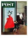 Buy "Mannequin" Saturday Evening Post Cover, March 1, 1952 at AllPosters.com