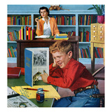 Buy "Frog in the Library", February 25, 1956 at AllPosters.com