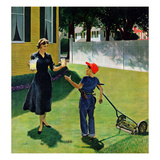 Buy "Lemonade for the Lawnboy", May 14, 1955 at AllPosters.com