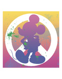 Mickey Peace Art Print