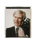 Self-Portrait with Polaroid Camera, c.1979 Art Print