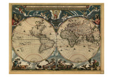 Buy World Map, c.1664 at AllPosters.com