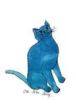 One Blue Pussy, c.1954