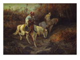 Arab Horsemen at the Edge of a Wood