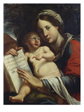 The Madonna and Child, the Madonna Holding an Open Bible
