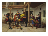 Buy A Spanish Courtyard at AllPosters.com