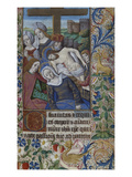 The Crucifixion. Book of Hours, Use of Rome, in Latin