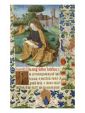 St. John on Patmos. Book of Hours, Use of Rome, in Latin