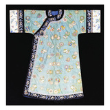Buy An Informal Robe of Sea Green Kesi Silk, Woven with Small Roundels, Some Interlocking, with... at AllPosters.com