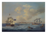 Buy A 44-Gun Frigate, a Passenger Paddle-Steamer and Other Shipping Off St. Peter Port, Guernsey at AllPosters.com