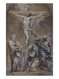 Christ on the Cross with the Virgin Mary, Saint John and the Magdalen