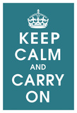 Buy Keep Calm (peacock) at AllPosters.com