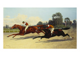 The Great $10,000 Match - Marcus Daly's Tammany Vs  G.  Walbaum's Lamplighter - Entering the Last…