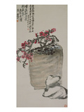Plum Blossoms on an Earthen Ware