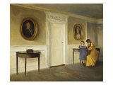 The Artist's Daughter in an Interior at Liselum Giclee Print