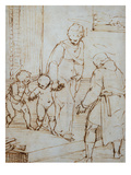 Buy The Holy Family with the Infant Baptist in the Carpenter's Shop at AllPosters.com