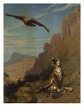 A Tiger with its Prey