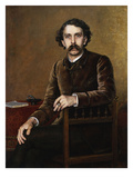 Portrait of Stephane Mallarme, the Poet