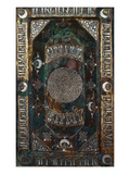 Buy A Fine Khorassian Silver and Copper Inlaid Brass Tray at AllPosters.com