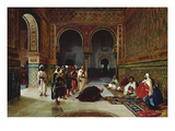 Buy An Oath of Allegiance in the Hall of the Abencerrajes, Alhambra, Granada at AllPosters.com