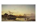 Sunset on the Nile, Cairo