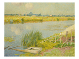 Buy The Lily Banks; Bords De La Lys at AllPosters.com