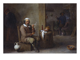Buy A Peasant Smoking in an Inn at AllPosters.com