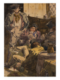 Sketch to Illustrate the Passions - Drunkeness