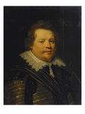 Buy Portrait of a Gentleman, Bust Length, in Armour and a Gold and Silver Embroidered Doublet and... at AllPosters.com