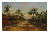 Buy Camino Con Palmeras at AllPosters.com
