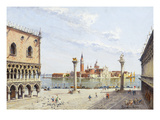 The Piazzetta, Venice, with San Giorgio Maggiore Beyond